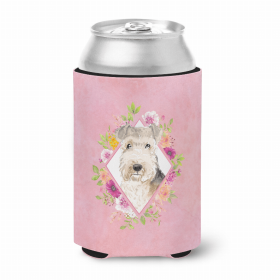 Lakeland Terrier Pink Flowers Can Hugger