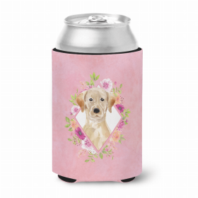 Labrador Retriever - Yellow Style #2 - Pink Flowers Can Hugger