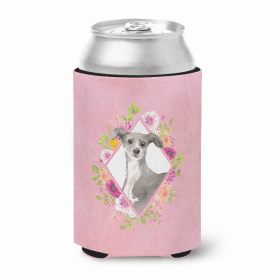 Italian Greyhound Style #2 Pink Flowers Can Hugger