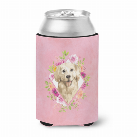 Golden Retriever Style #2 Pink Flowers Can Hugger