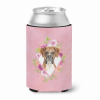 Boxer Pink Flowers Can Hugger