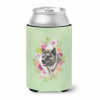 Akita 3 Green Flowers Can Hugger
