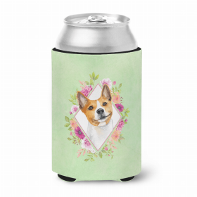 Basenji Green Flowers Can Hugger