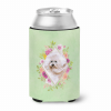 Bichon Frise #1 Green Flowers Can Hugger