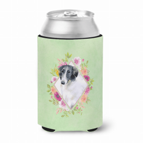 Borzoi/Russian Wolfhound Green Flowers Can Hugger