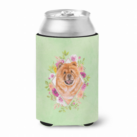 Chow Chow #1 Green Flowers Can Hugger