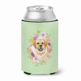 Golden Retriever Green Flowers Can Hugger