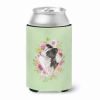 Border Collie Green Flowers Can Hugger