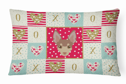 Min Pin #1 Art Love Decorative Pillow