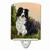 Border Collie Simplicity Ceramic Nightlight