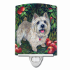 Norwich Terrier "Apple Grove" Ceramic Nightlight