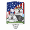 Old English Sheepdog USA Ceramic Nightlight