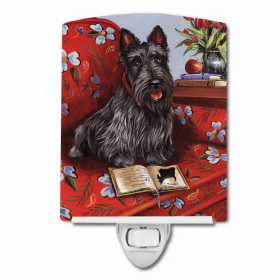 Scottish Terrier/Scottie Lil Einstein Ceramic Nightlight