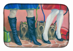 Yorkshire Terrier/Yorkie on the Go Art Dish Drying Mat
