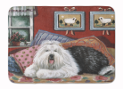 Old English Sheepdog Sweet Dreams Bathroom/Kitchen Mat
