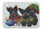 Scottish Terrier Christmas Elves Bathroom/Kitchen Mat