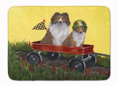 Sheltie/Shetland Sheepdog Express Bathroom/Kitchen Mat