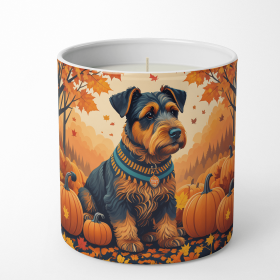 Airedale Terrier Fall Decorative Soy Candle