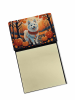 American Eskimo Fall Sticky Note Holder