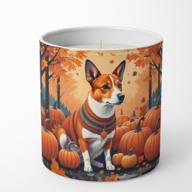 Basenji - Red - Fall Decorative Soy Candle