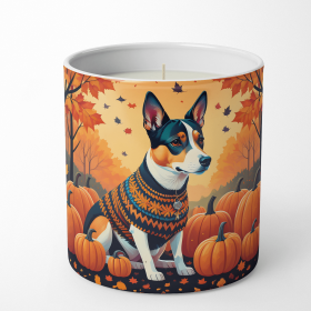 Basenji Fall Decorative Soy Candle