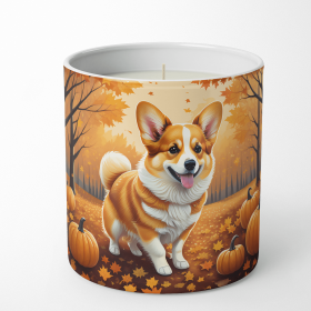 Corgi Fall Decorative Soy Candle