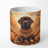 Labrador Retriever - Chocolate - Fall Decorative Soy Candle