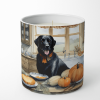 Labrador Retriever - Black - Fall Kitchen Pumpkins Decorative Soy Candle