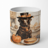 Labrador Retriever - Chocolate - Fall Kitchen Pumpkins Decorative Soy Candle