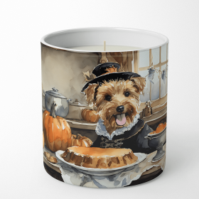 Lakeland Terrier Fall Kitchen Pumpkins Decorative Soy Candle