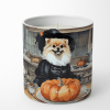 Pomeranian Fall Kitchen Pumpkins Decorative Soy Candle