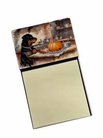 Rottweiler 1 Fall Kitchen Pumpkins Sticky Note Holder