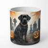 Labrador Retriever - Black - Spooky Halloween Decorative Soy Candle