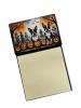 Boston Terrier 4 Spooky Halloween Sticky Note Holder