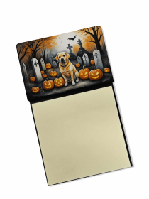 Labrador Retriever - Yellow 1 - Spooky Halloween Sticky Note Holder