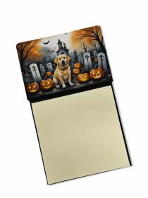 Labrador Retriever - Yellow 2 - Spooky Halloween Sticky Note Holder