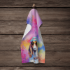 Basset Hound Hippie Dawg Kitchen Towel