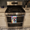 Bichon Frise 1 Hippie Dawg Kitchen Towel