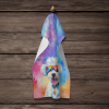 Bichon Frise 1 Hippie Dawg Kitchen Towel