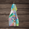 Bichon Frise 2 Hippie Dawg Kitchen Towel