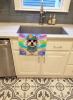 Bichon Frise 3 Hippie Dawg Kitchen Towel