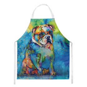 Bulldog Hippie Dawg Apron