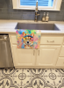Corgi 1 Hippie Dawg Kitchen Towel