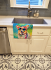 Corgi 2 Hippie Dawg Kitchen Towel