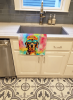 Dachshund 2 Hippie Dawg Kitchen Towel