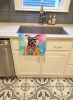Doberman 1 Hippie Dawg Kitchen Towel
