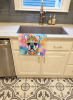 French Bulldog 1 Hippie Dawg Kitchen Towel