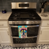French Bulldog 4 Hippie Dawg Kitchen Towel