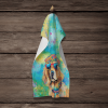 Golden Retriever 2 Hippie Dawg Kitchen Towel