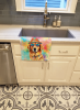 Golden Retriever 3 Hippie Dawg Kitchen Towel
